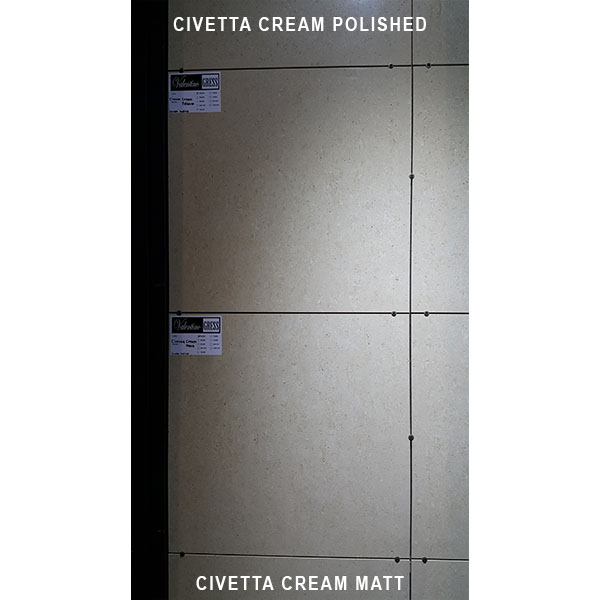 VALENTINO GRESS: Valentino Gress Civetta Bianco Matt (real holes) 60x60 - small 3
